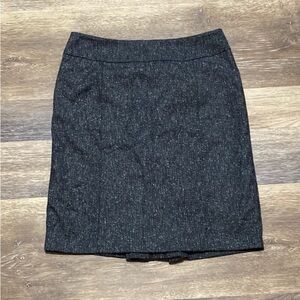 E231 New York & Company Stretch Skirt Black/White/Grey Sz.8